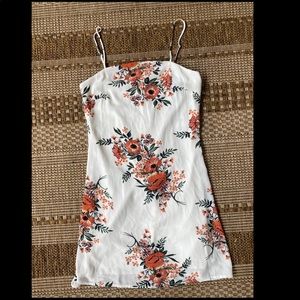 francescas white slip dress